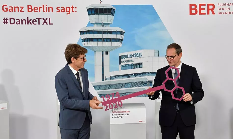 аэропорт Тегель закрытие