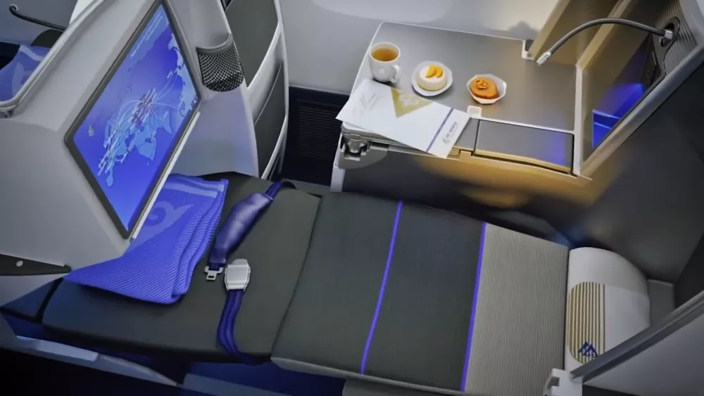 Бизнес-класс в самолете