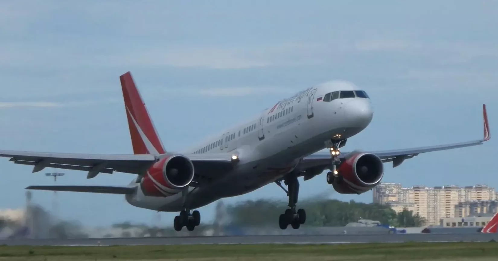 Boeing 757 - взлет