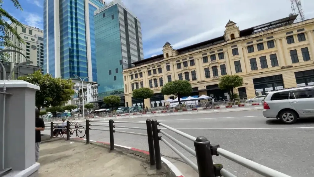 Деловой район Рангуна