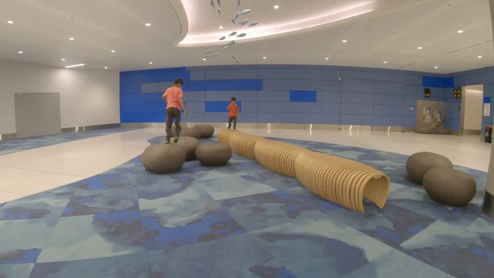 Аэропорт Окленд - детская комната