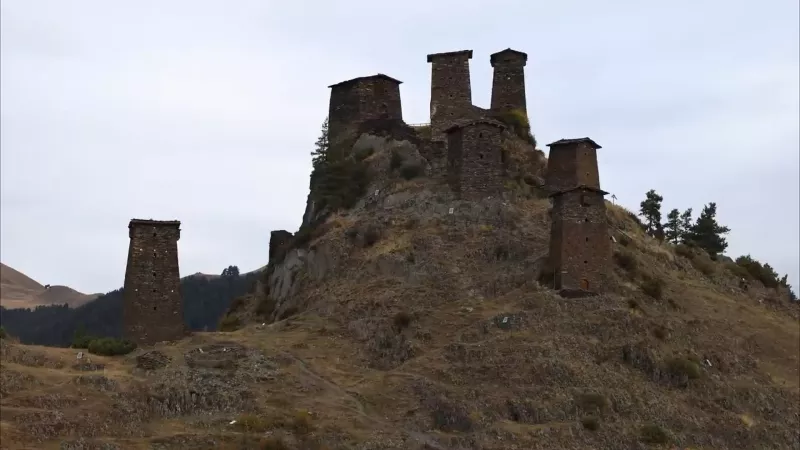 Достопримечательности Тушети - сторожевые башни