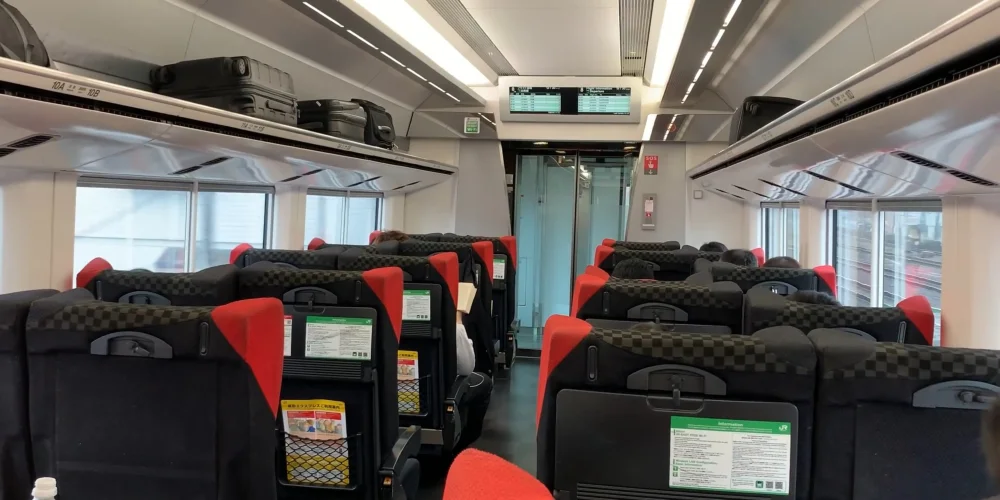 Вагон эконом-класса - Синкансэн