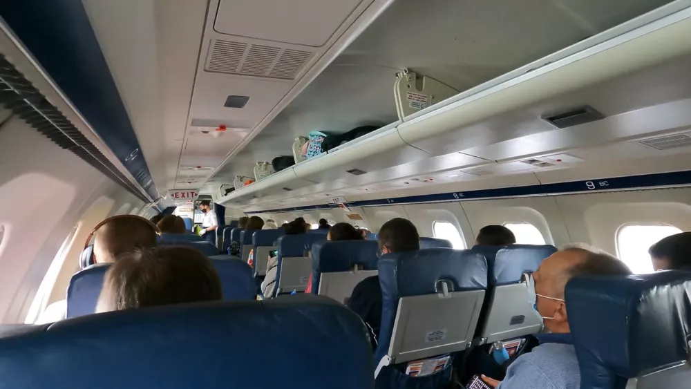 Эконом-класс в самолете Сааб 340