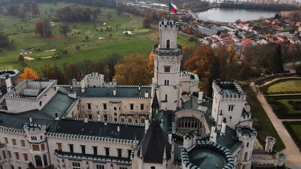 Город Глубока-над-Влтавоу (Чехия)