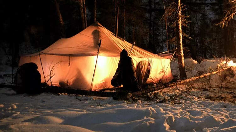 горелка в палатке