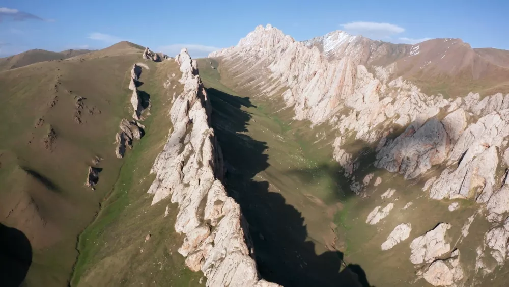 Горные хребты Кыргызстана