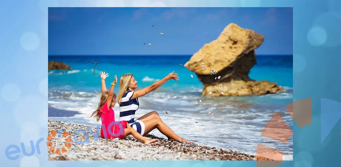 детские пляжи Греции