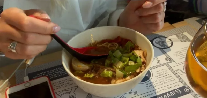 Литовский холодный суп