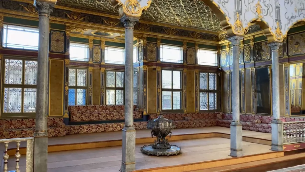 Интерьер дворцового гарема