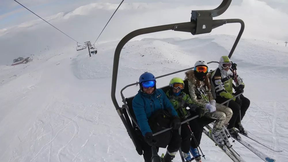 Канатные дороги курорта Эрджиес