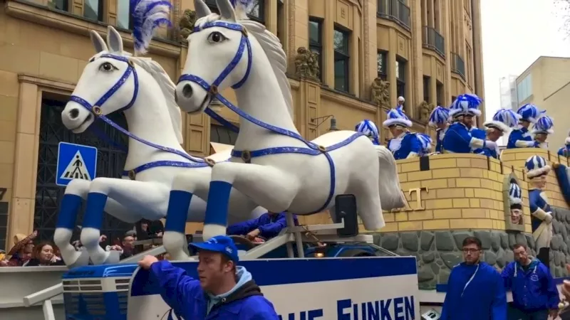 Карнавал в Дюссельдорфе, Германия