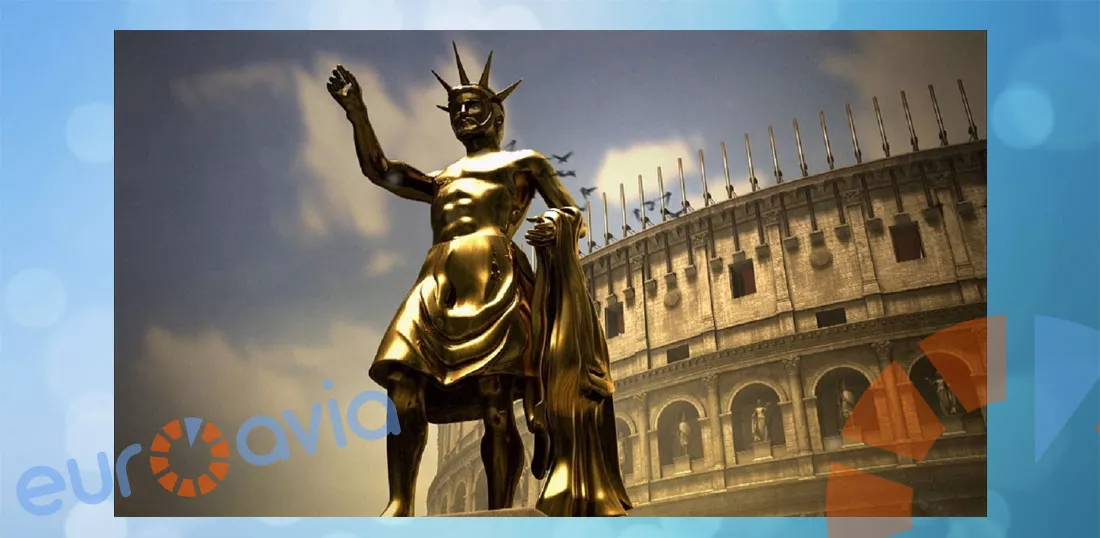 Колизей, статуя