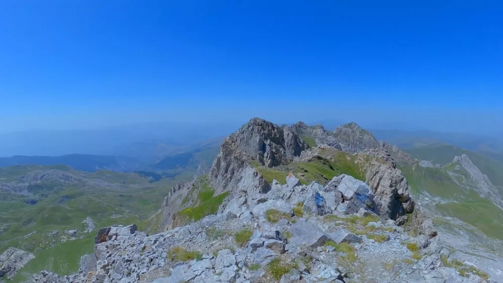 Панорама на вершину Кораб