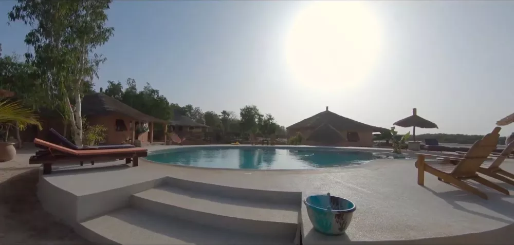 Курортная зона Мар-Лодж в Сенегале