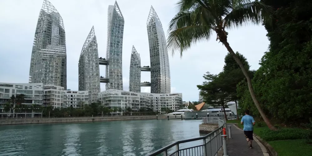 Квартал миллионеров Keppel Bay в Сингапуре