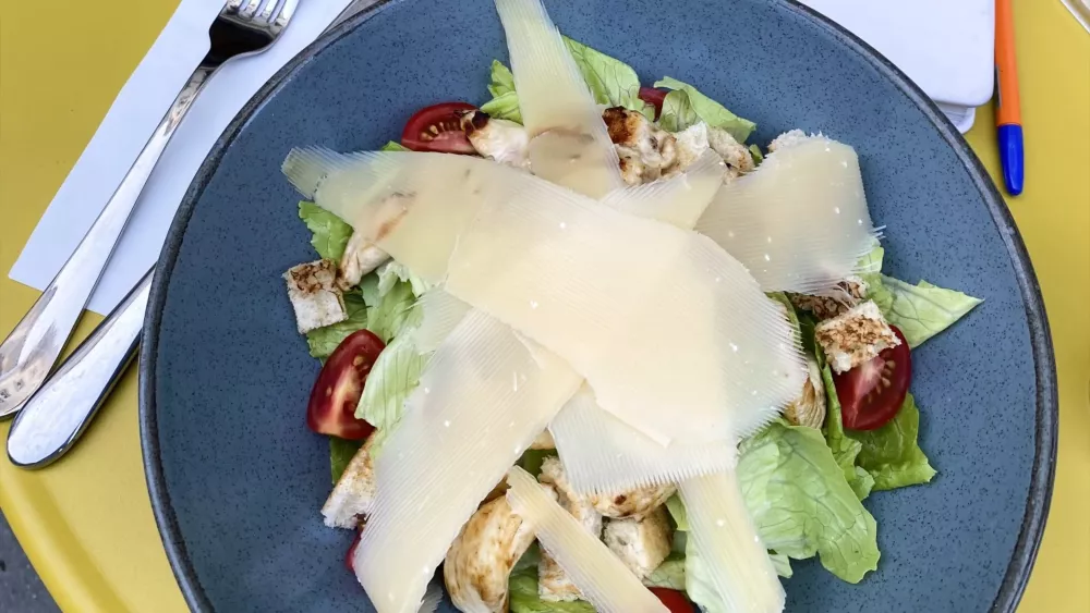 Легкий перекус - турецкий овощной салатик