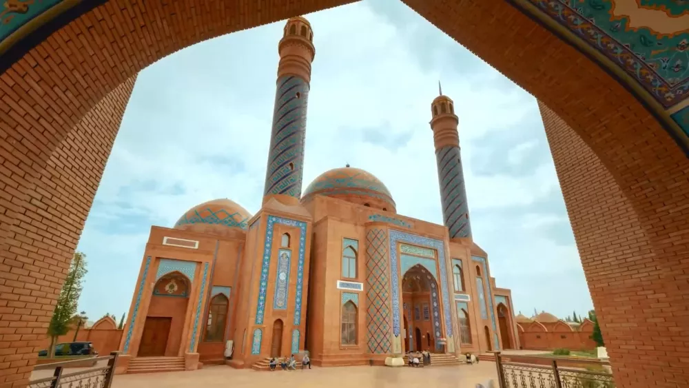 Мусульманская мечеть в Баку