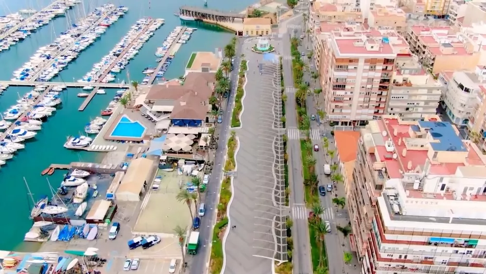 набережная Ла Маты с высоты птичьего полета