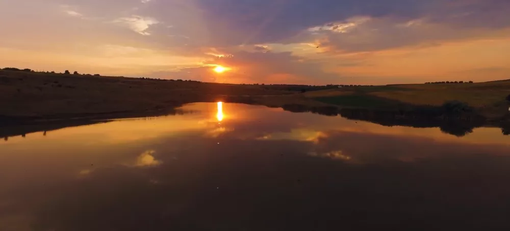 Неповторимые закаты в Молдове