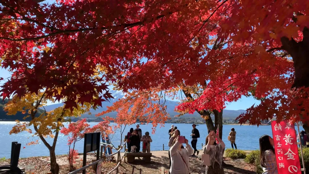 Осенняя пора в Японии