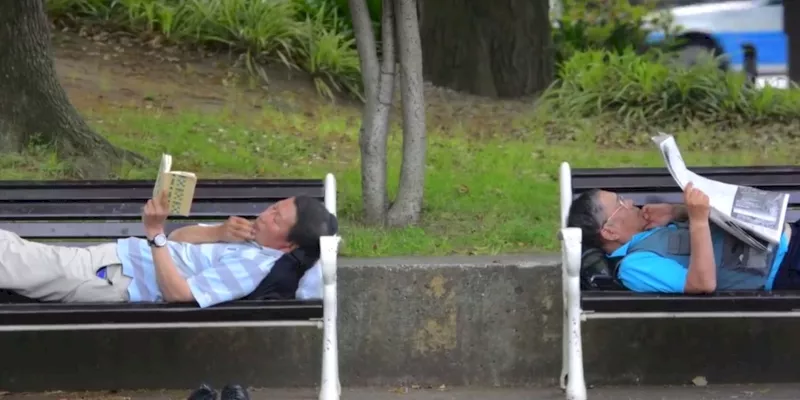 Отдых в парке - Токио