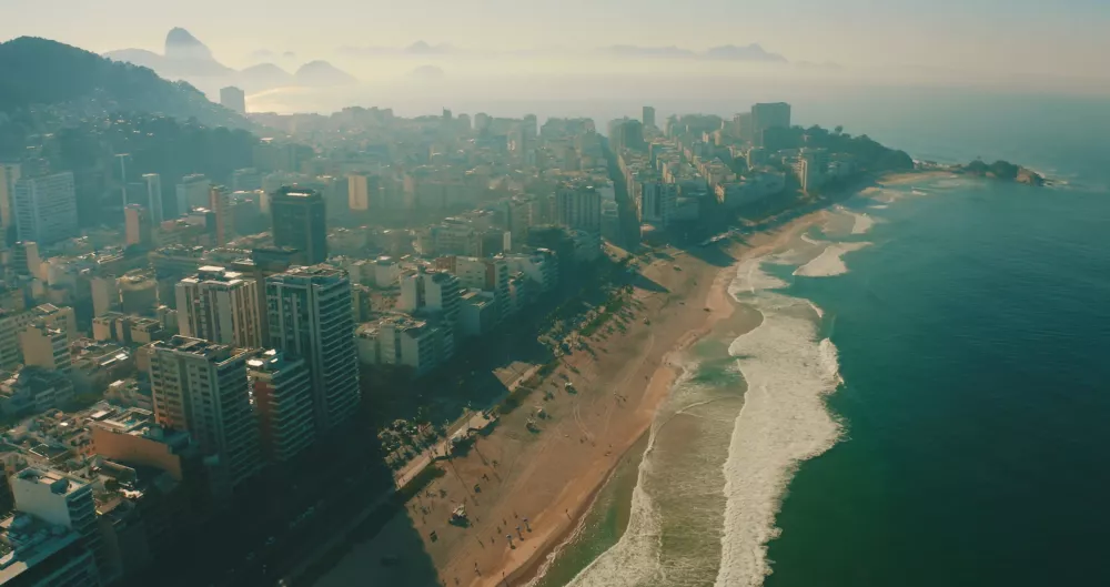 Панорама Рио-де-Жанейро - столицы Бразилии