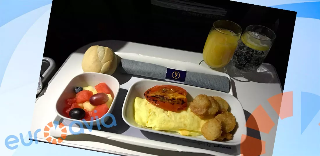 питание Lufthansa