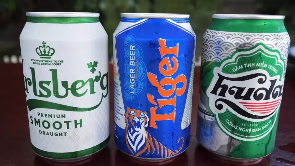 Пиво, производимое во Вьетнаме по лицензии