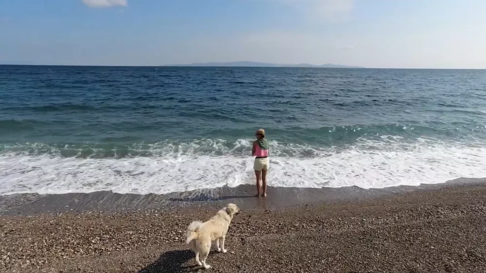 Пляжная зона Карабуруна