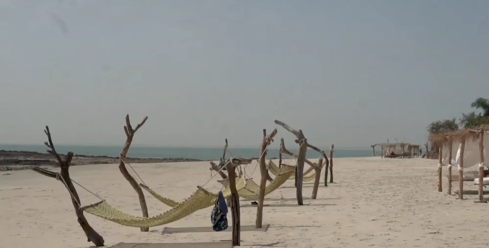 Praia de Bruce - пляж на острове Бубаке (Гвинея-Бисау)