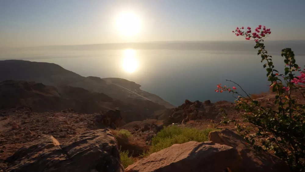 Прекрасные закаты в Иордании