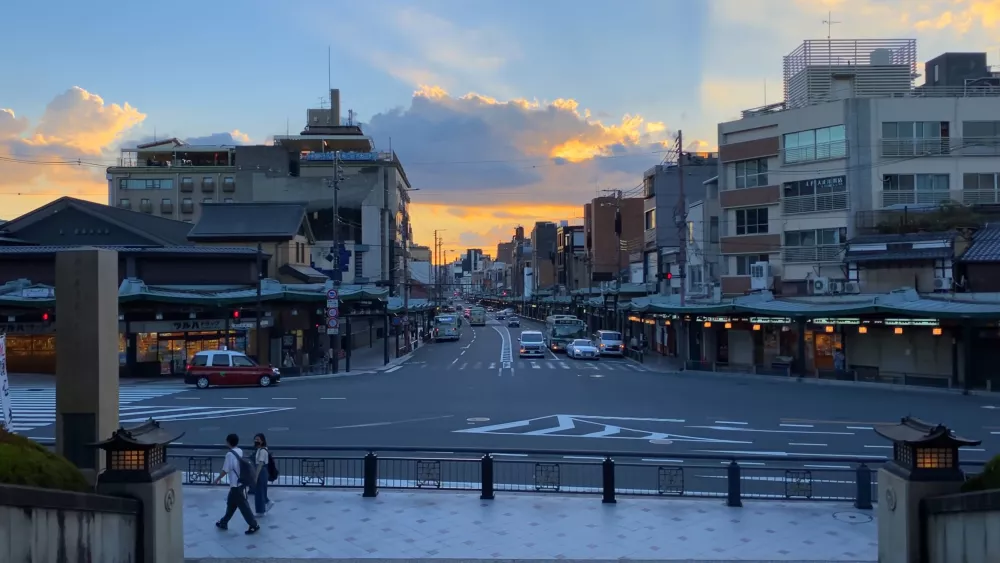 Прогулка по вечернему Киото