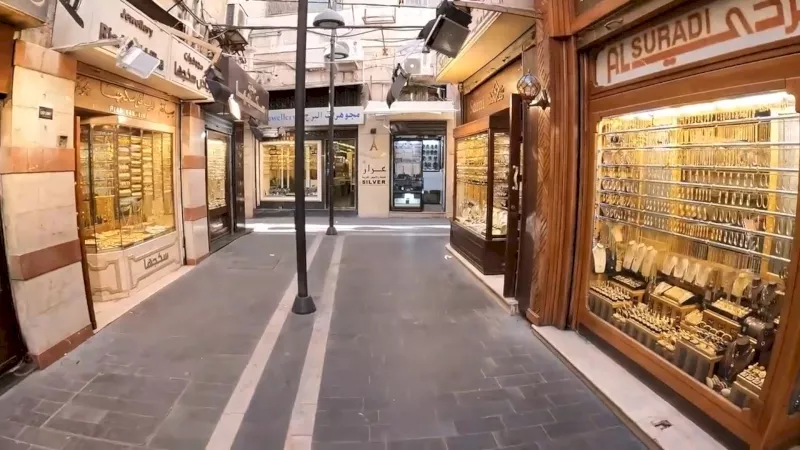 Радужная улица в Аммане