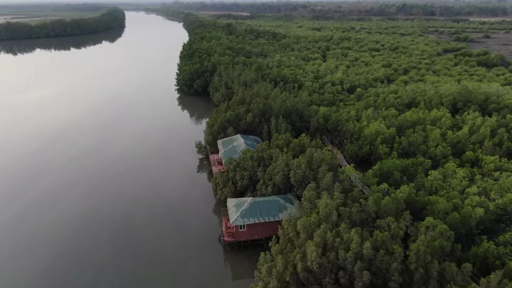 Река Бинтанг Болонг в Гамбии