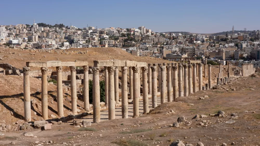 Руины Джераша (Иордания)