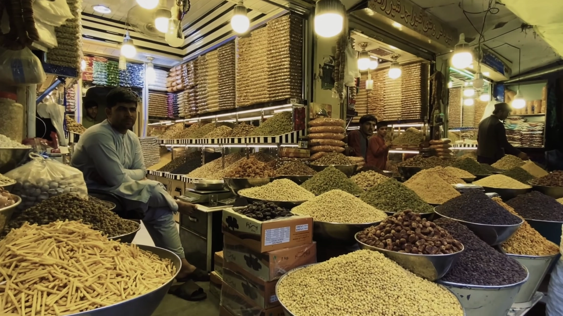 Рынок специй в Афганистане
