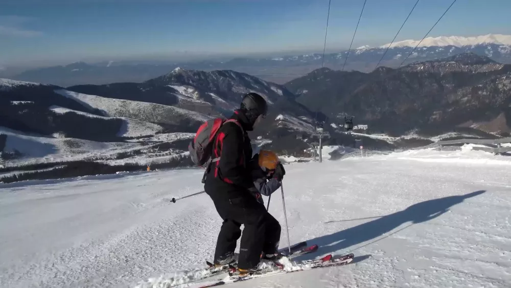 Самый известный горнолыжный курорт в Словакии — Хопок