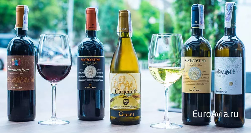 вино с острова Сицилия