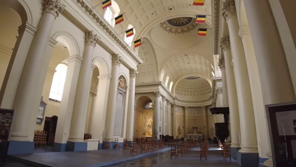 Внутренний стиль дворцов Брюсселя