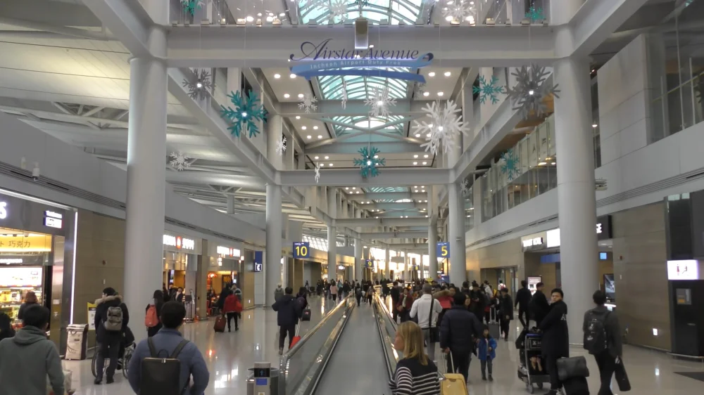 Аэропорт Инчхон - главный терминал