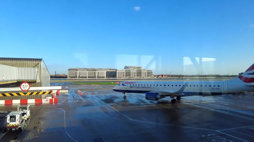 Аэропорт Лондон-Сити - погрузочный терминал