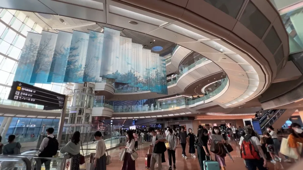 Аэропорт Токио-Ханэда - главный терминал