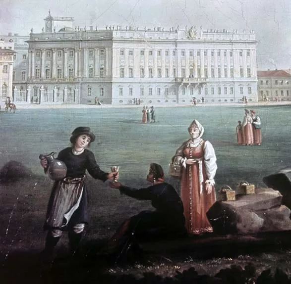 Царицын луг, гуляния