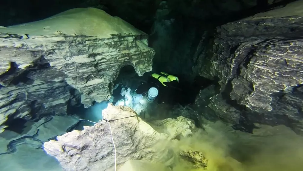 Туннели в гроте Fontanazzi