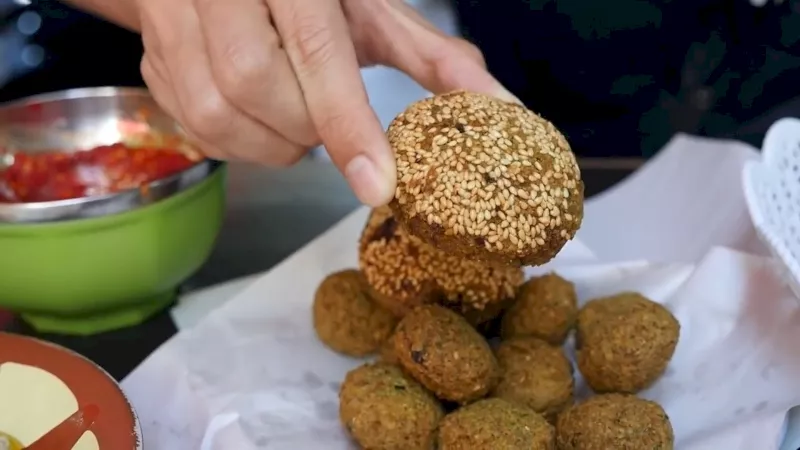 Уличная еда Аммана