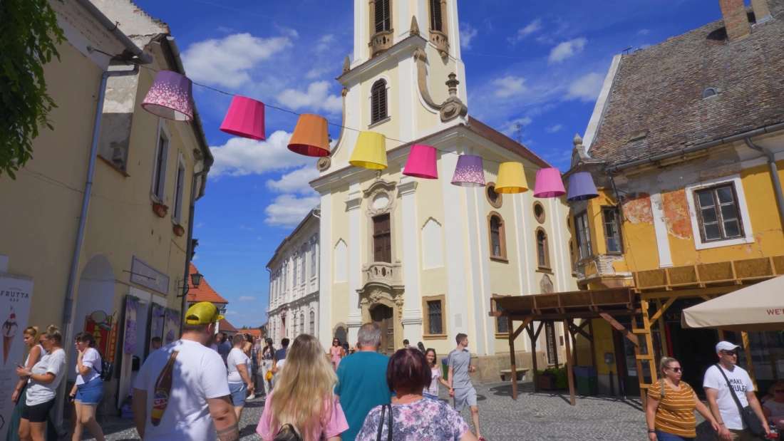 Улицы Вишеграда (Венгрия)