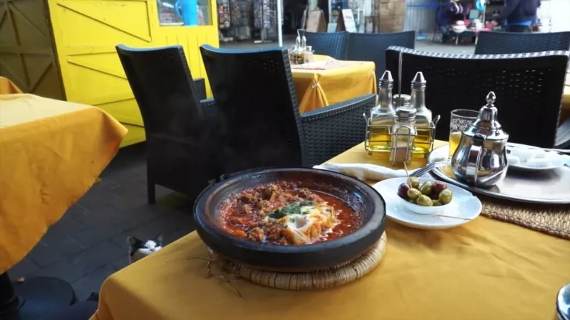 Ужин в ресторане Марракеша