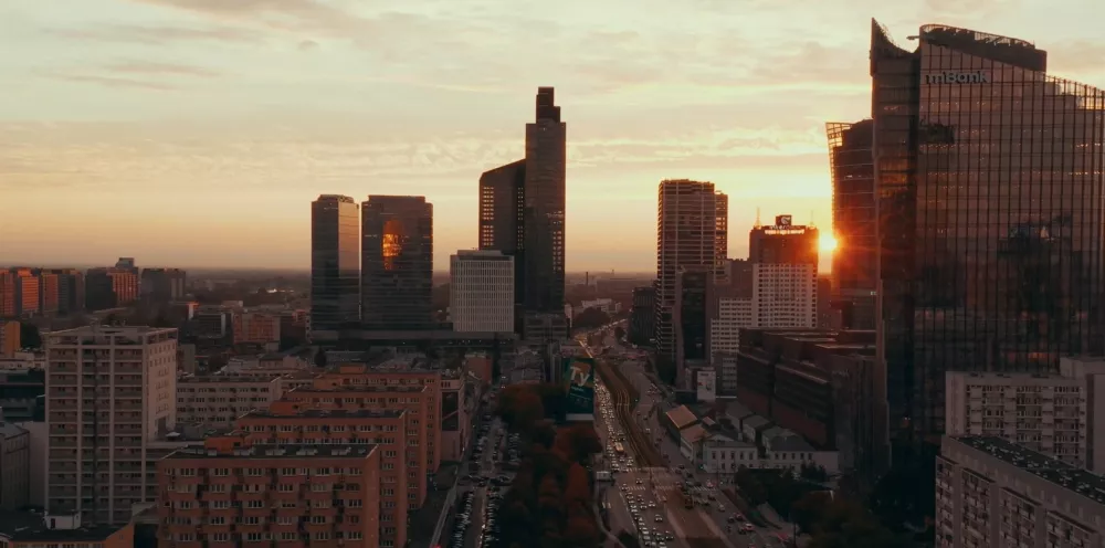 Вечерняя Варшава (Польша)