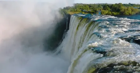 Водопад Виктория в Ботсване